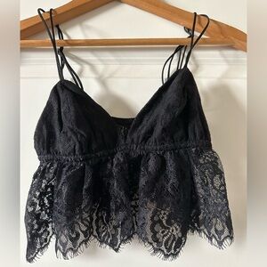 Urban Outfitters, Out From Under, Women’s Black Lace Bralette Top. Size S